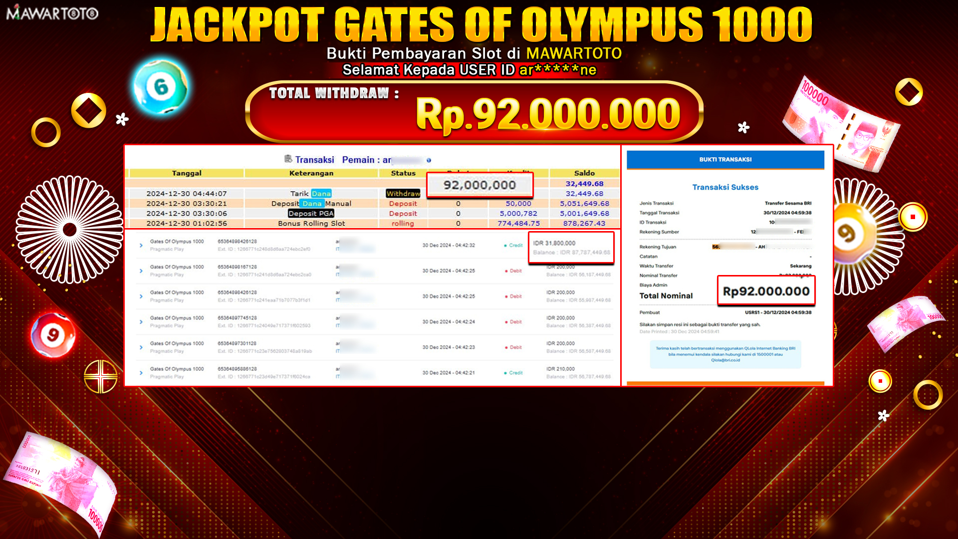 JACKPOT GATES OF OLYMPUS 1000
