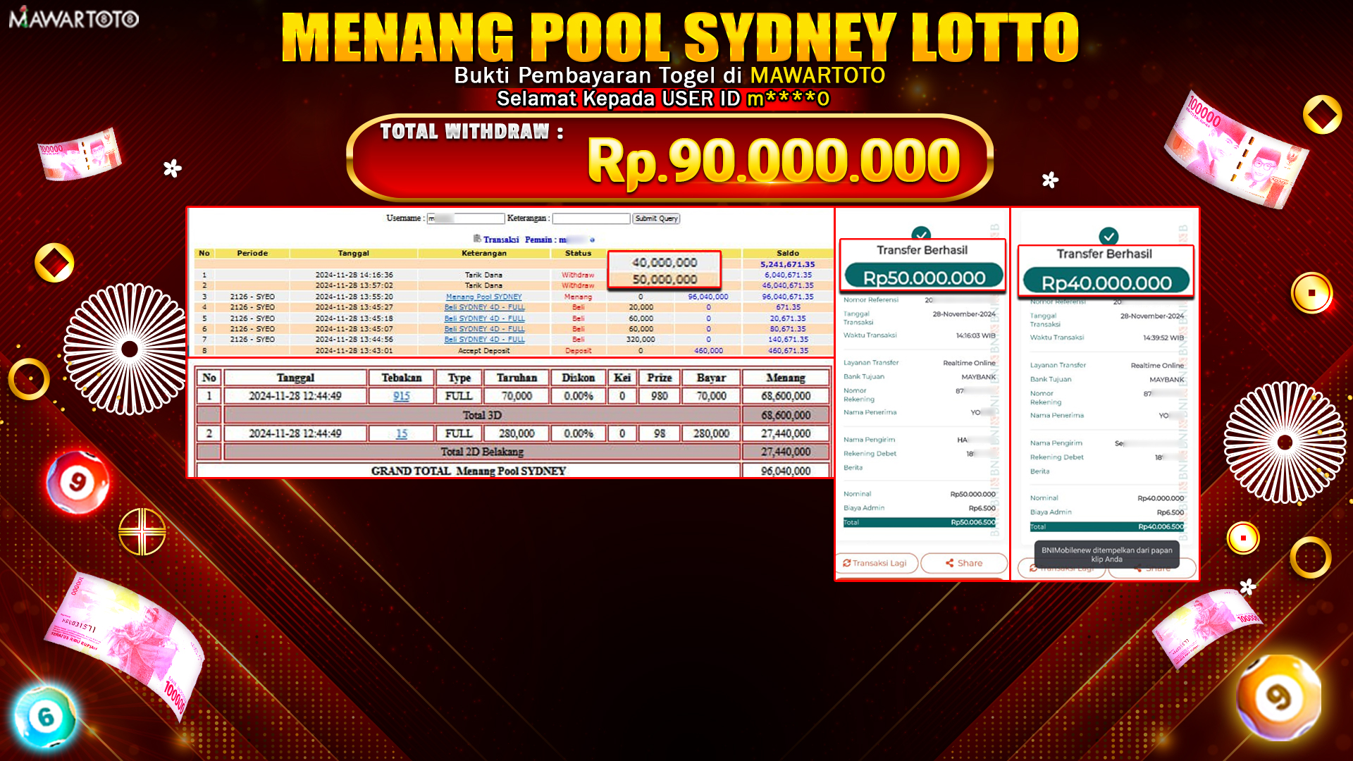 MENANG POOL SYDNEY LOTTO