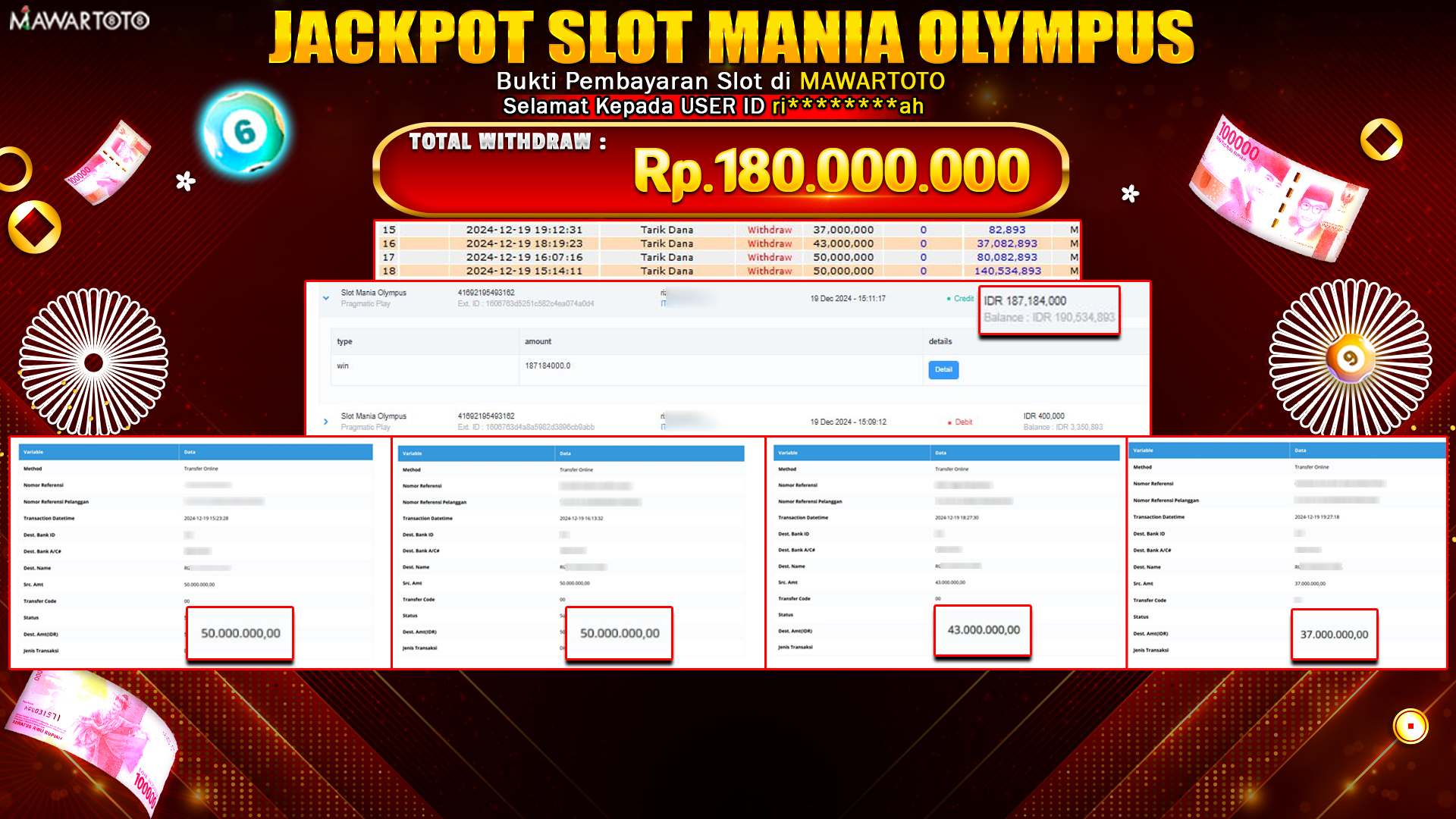JACKPOT SLOT MANIA OLYMPUS