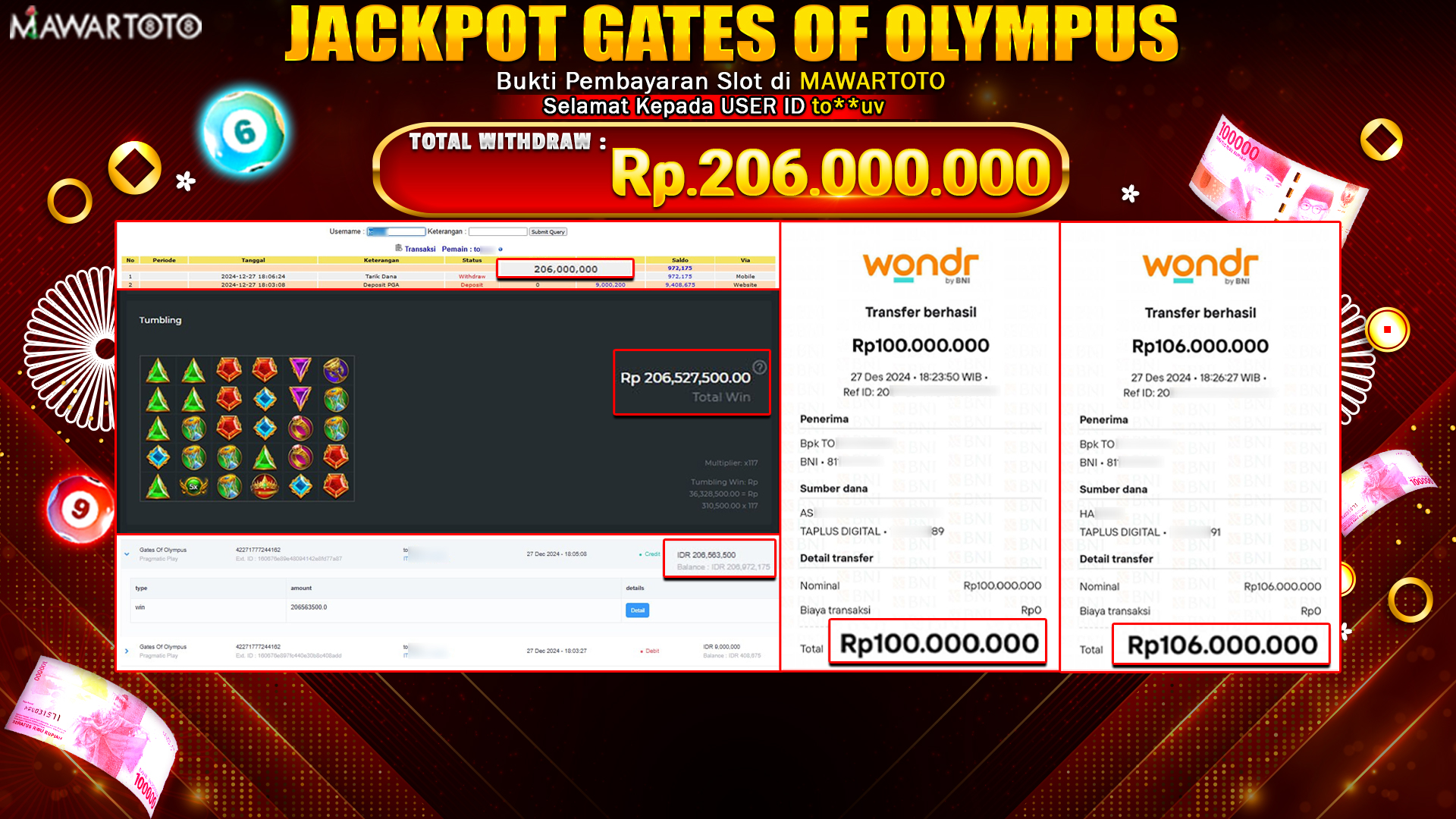 JACKPOT GATES OF OLYMPUS