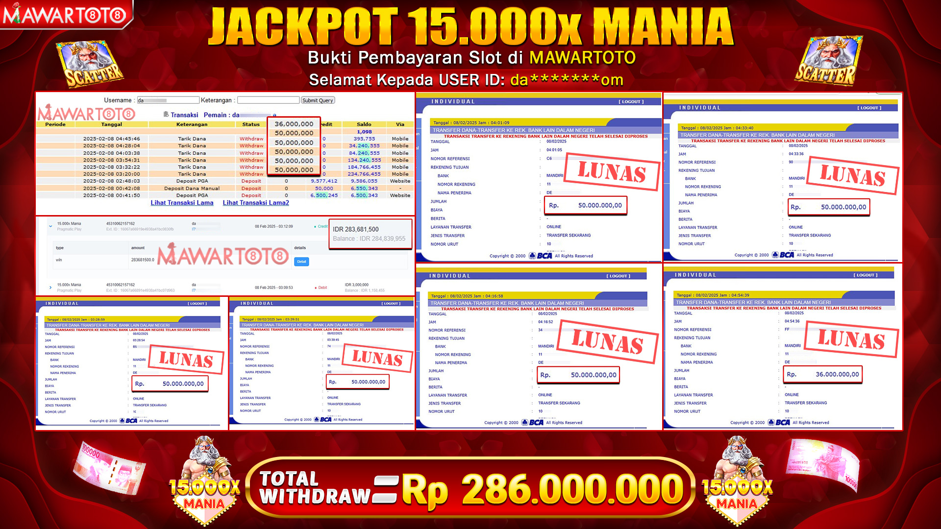 JACKPOT 15.000X MANIA