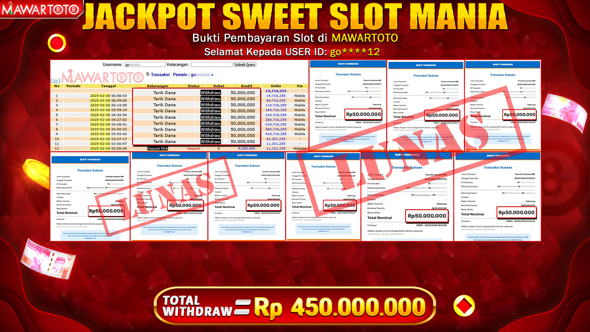JACKPOT SWEET SLOT MANIA