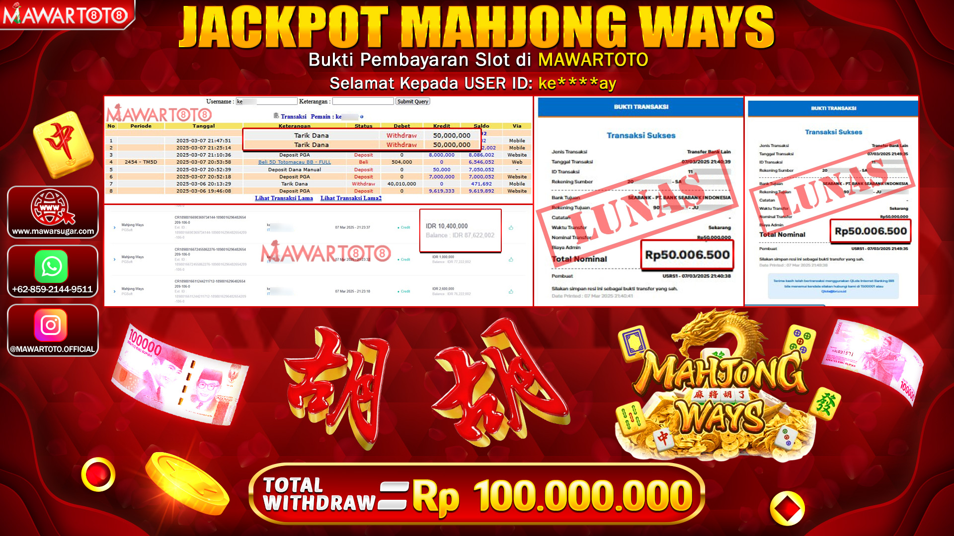JACKPOT MAHJONG WAYS