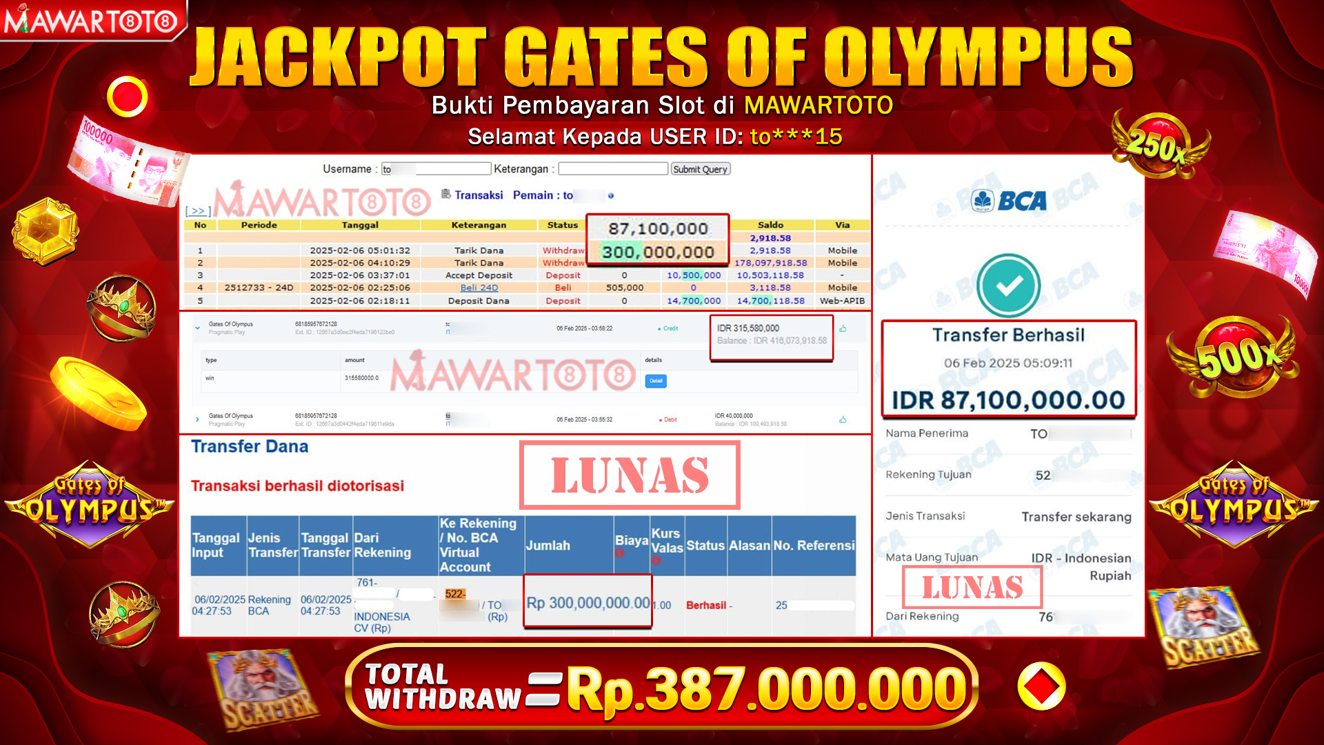 JACKPOT SLOT GATE OF OLYMPUS