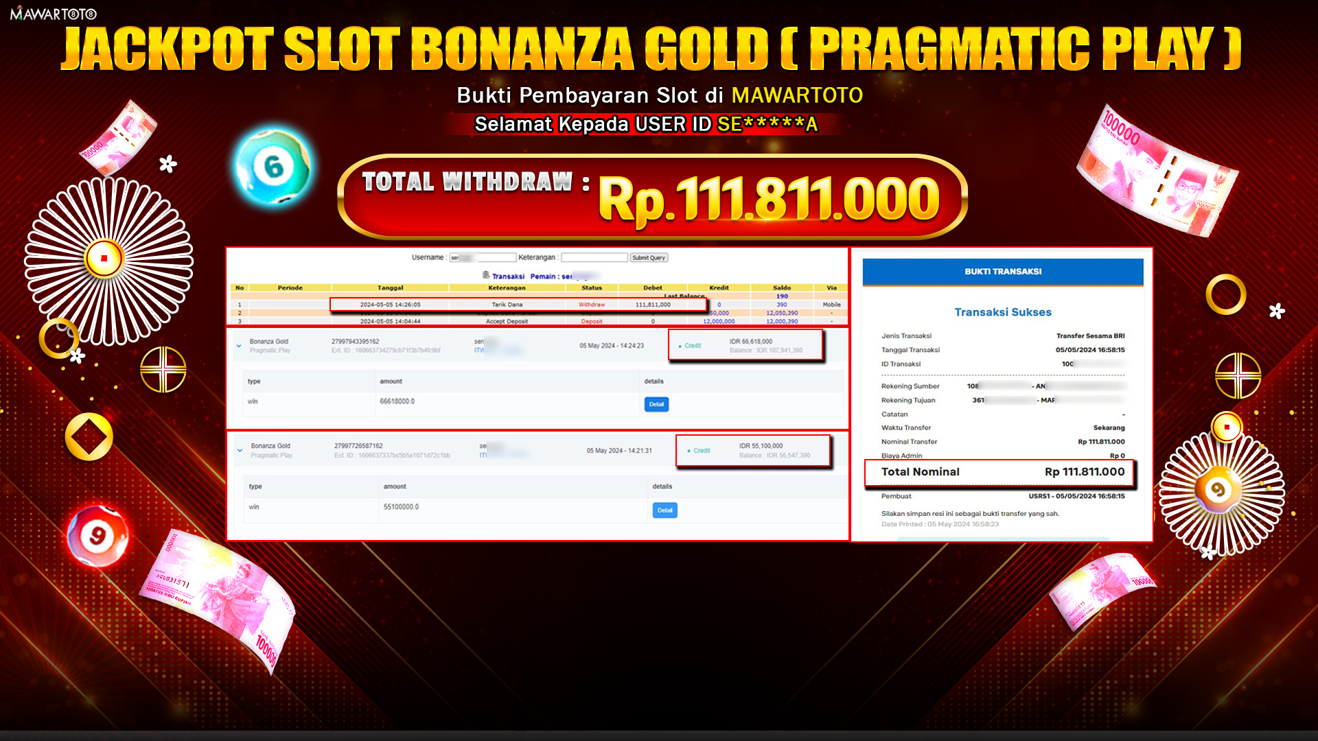 JACKPOT SLOT BONANZA GOLD