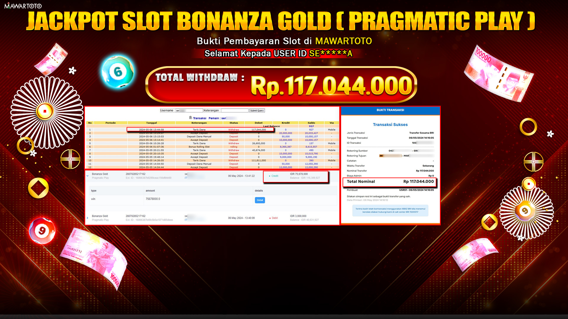 JACKPOT SLOT BONANZA GOLD