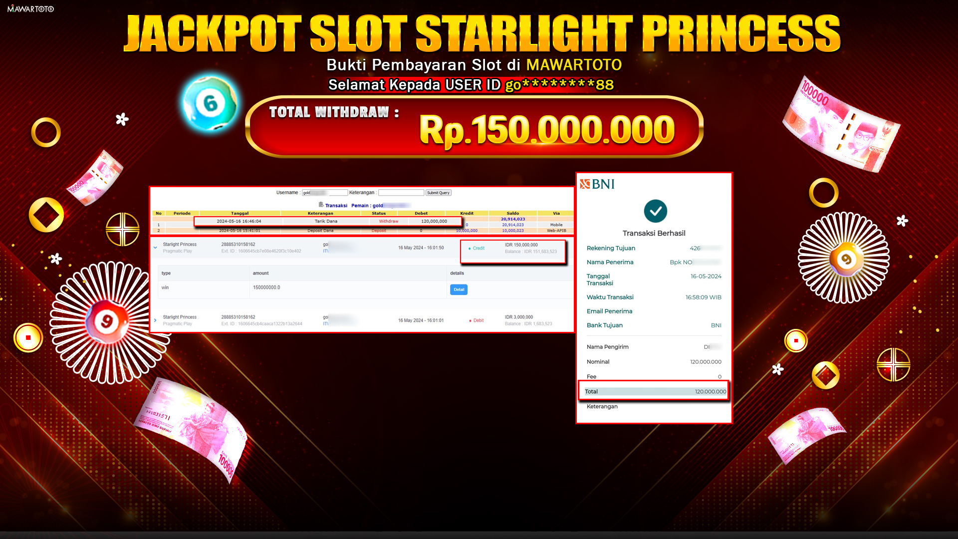 JACKPOT SLOT STARLIGTH PRINCESS