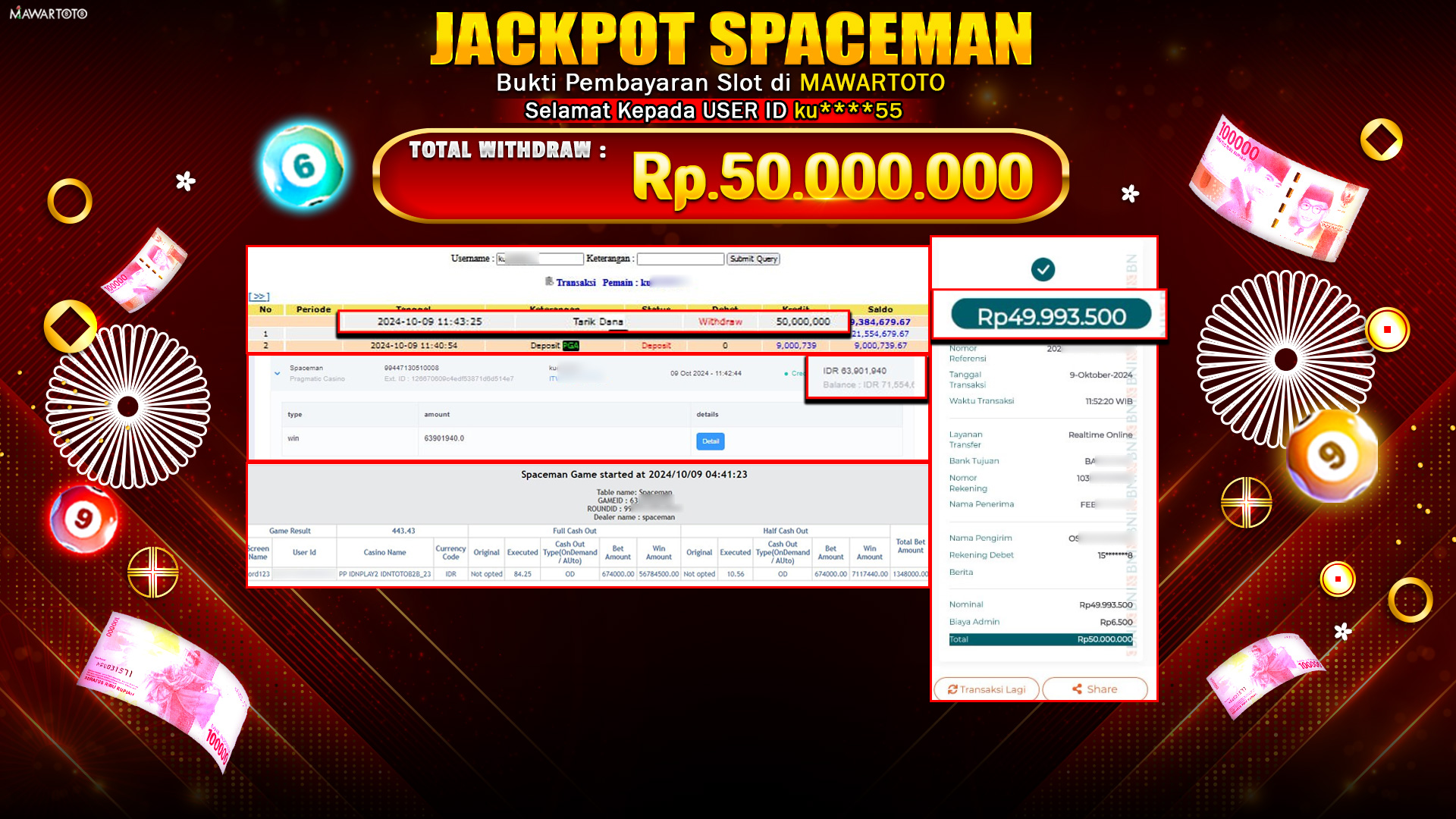JACKPOT PRAGMATIC PLAY SPACEMAN