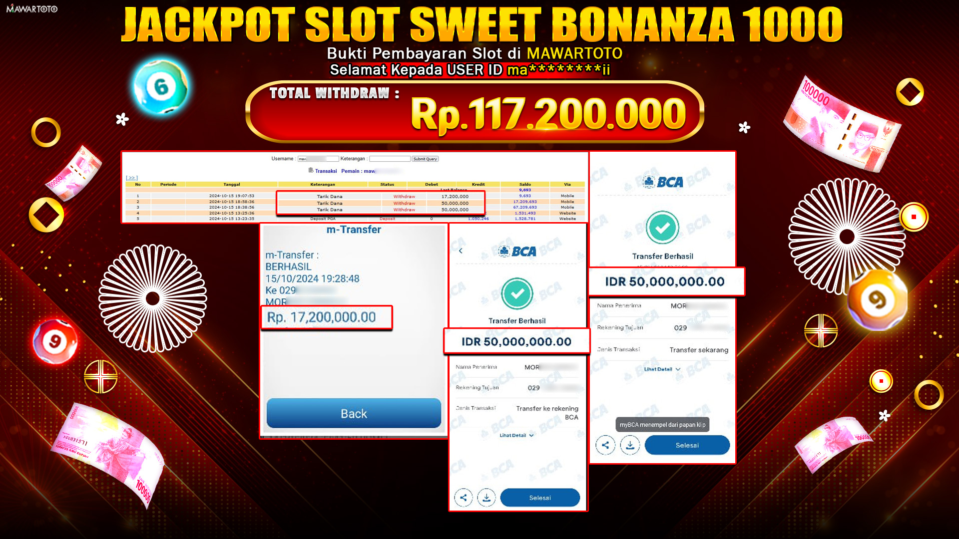JACKPOT SLOT SWEET BONANZA 1000