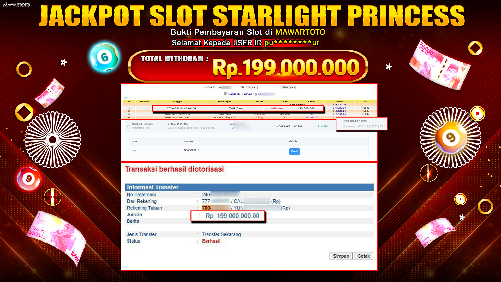JACKPOT SLOT STARLIGHT PRINCESS