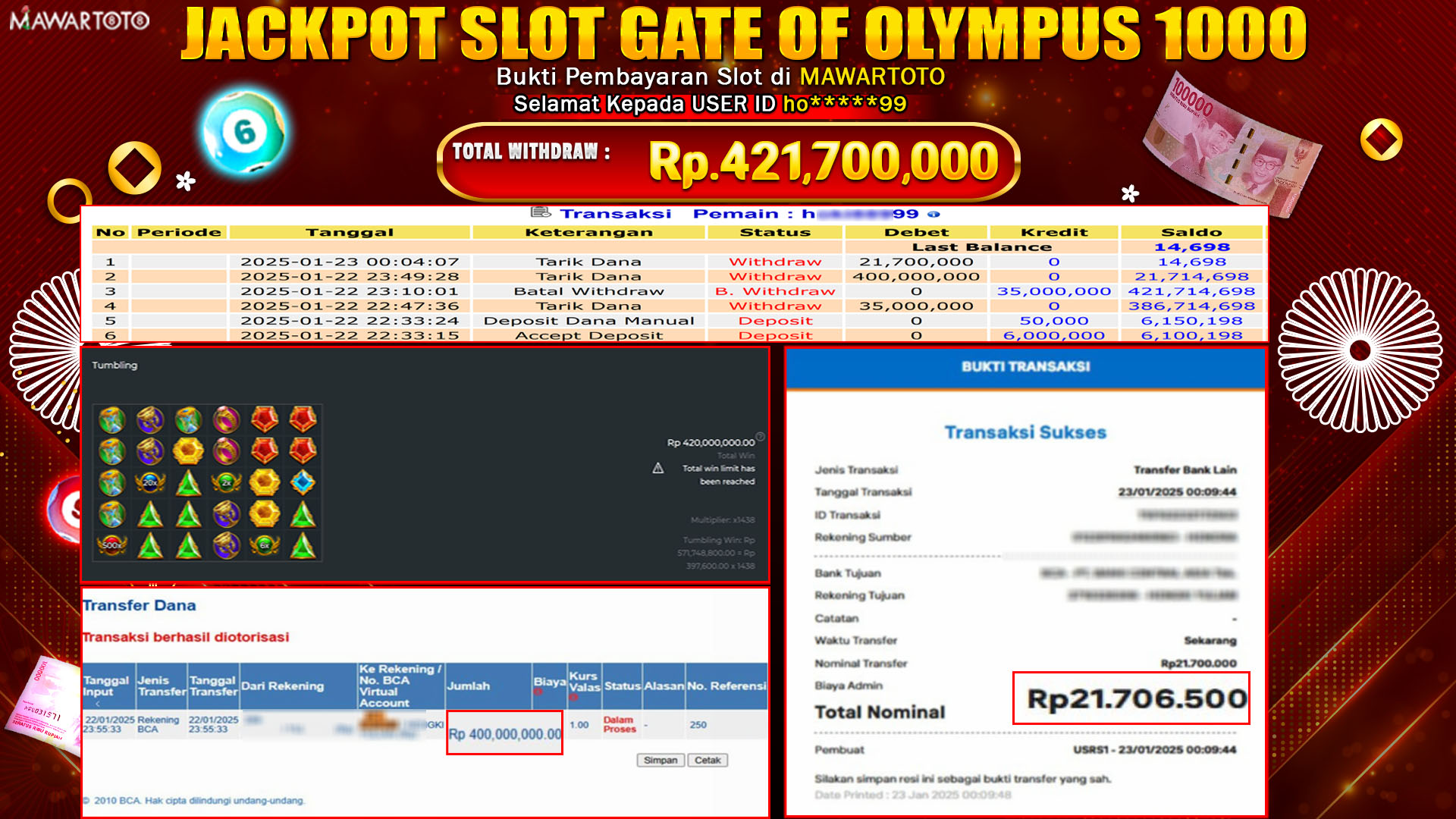 JACKPOT GATES OF OLYMPUS 1000