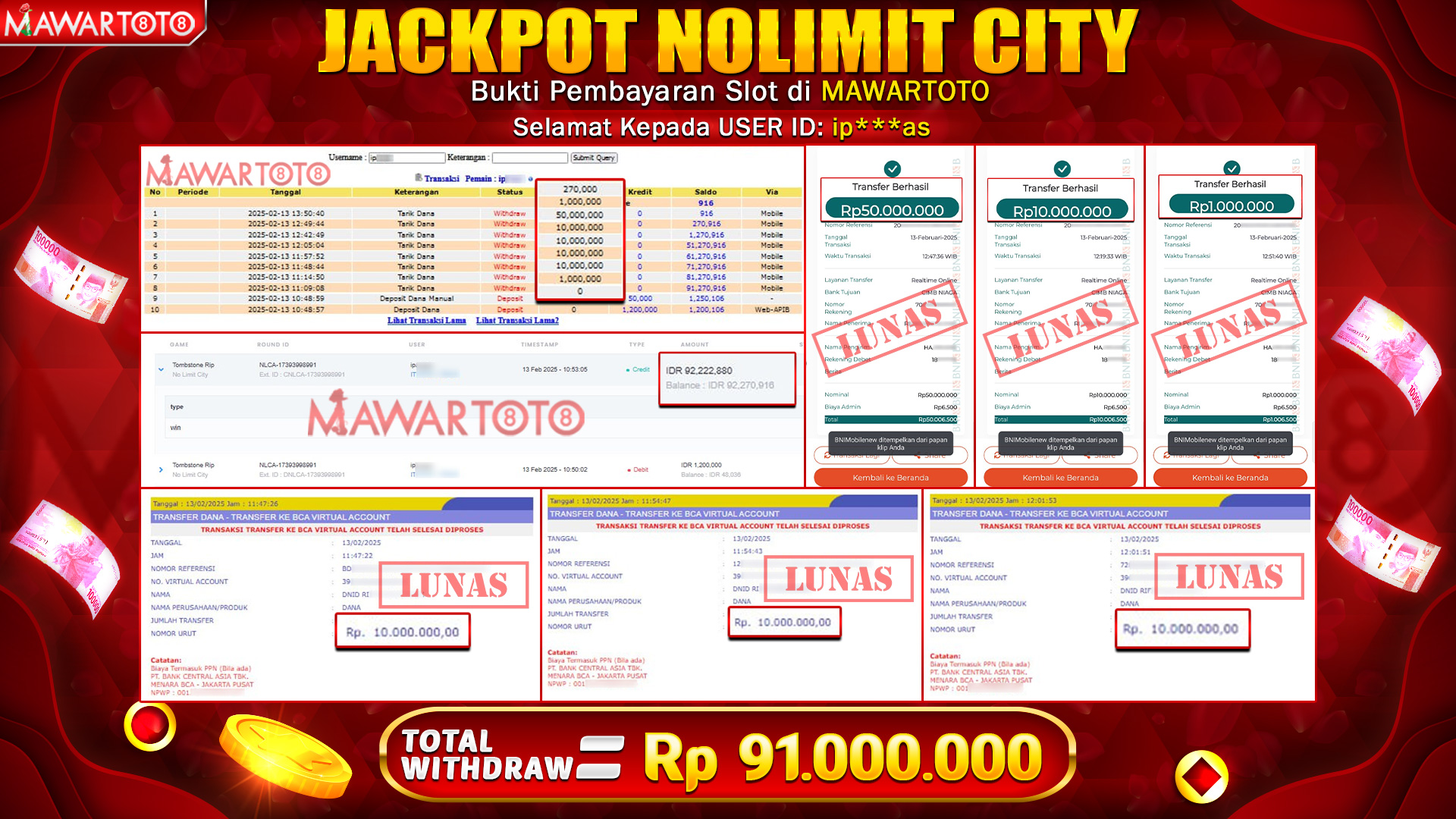JACKPOT NOLIMIT CITY