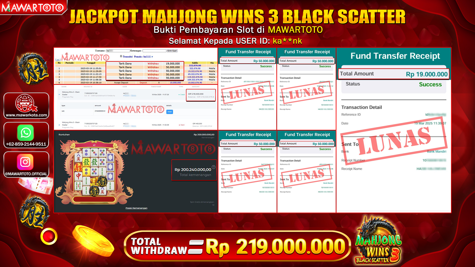 JACKPOT MAHJONG WINS 3 BLACK SCATTER