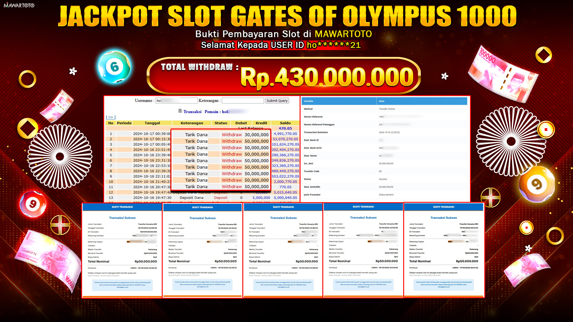 JACKPOT SLOT GATES OF OLYMPUS 1000