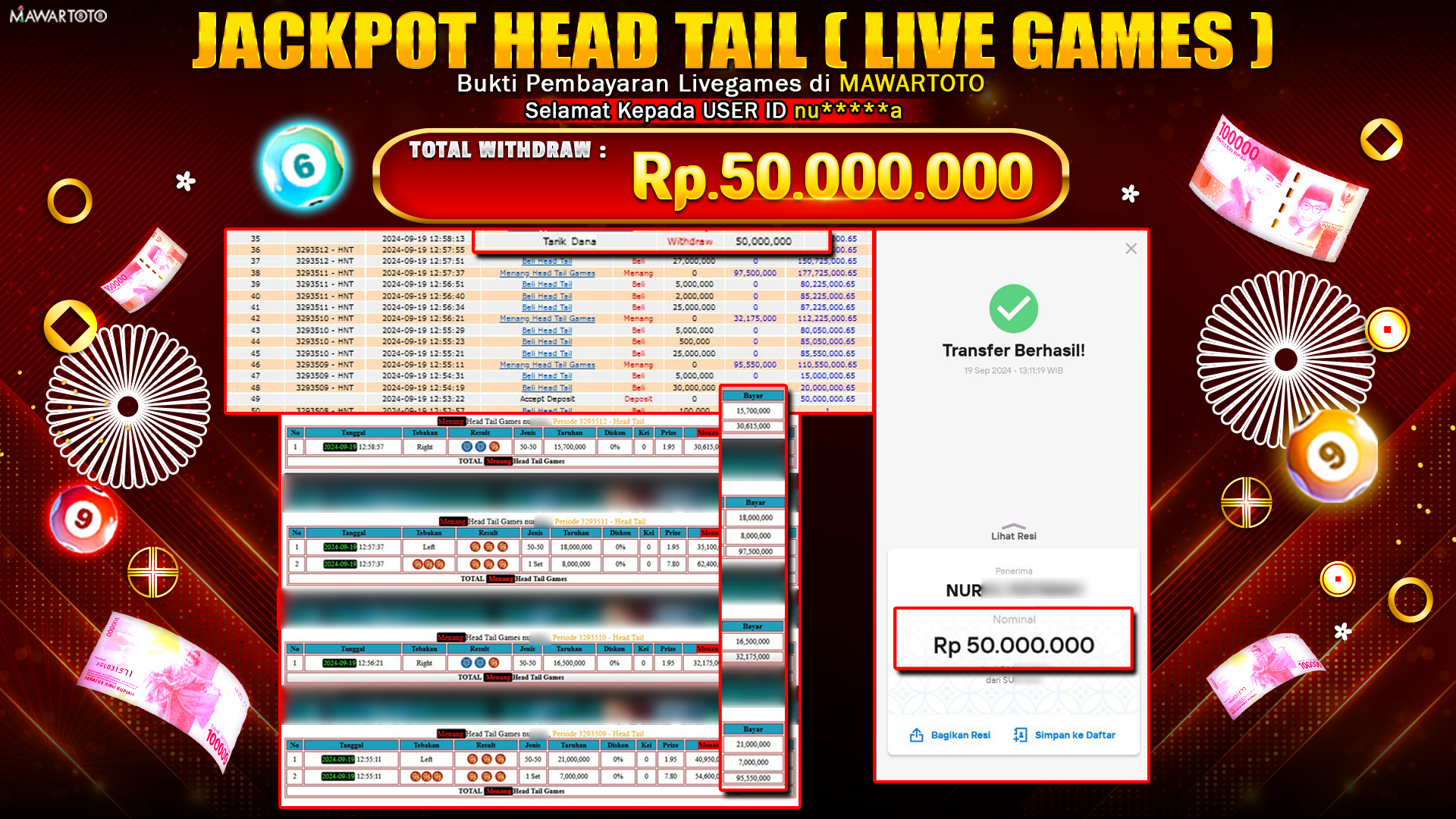 JACKPOT HEAD TAIL GAMES