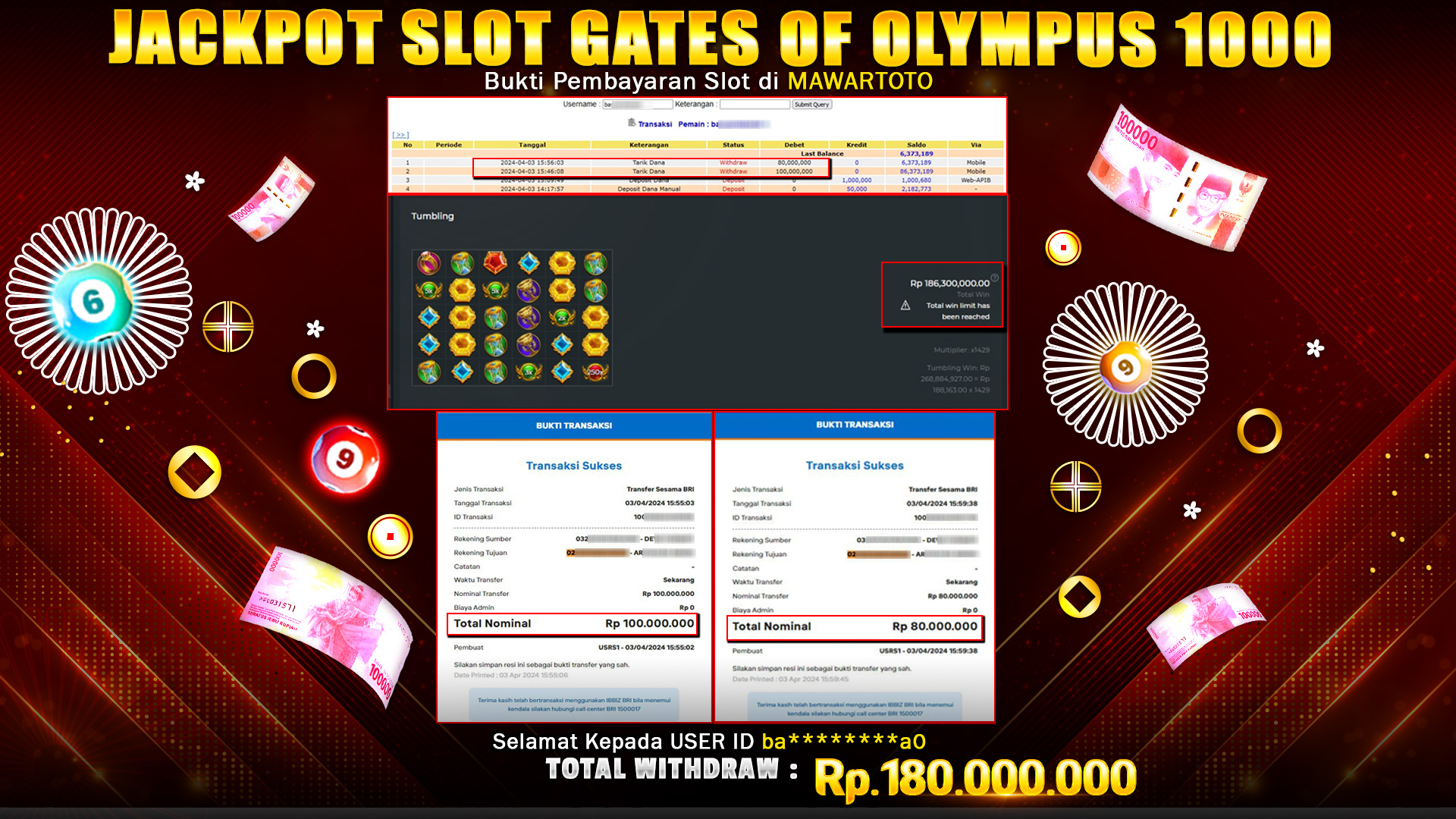 JACKPOT GATES OF OLYMPUS 1000