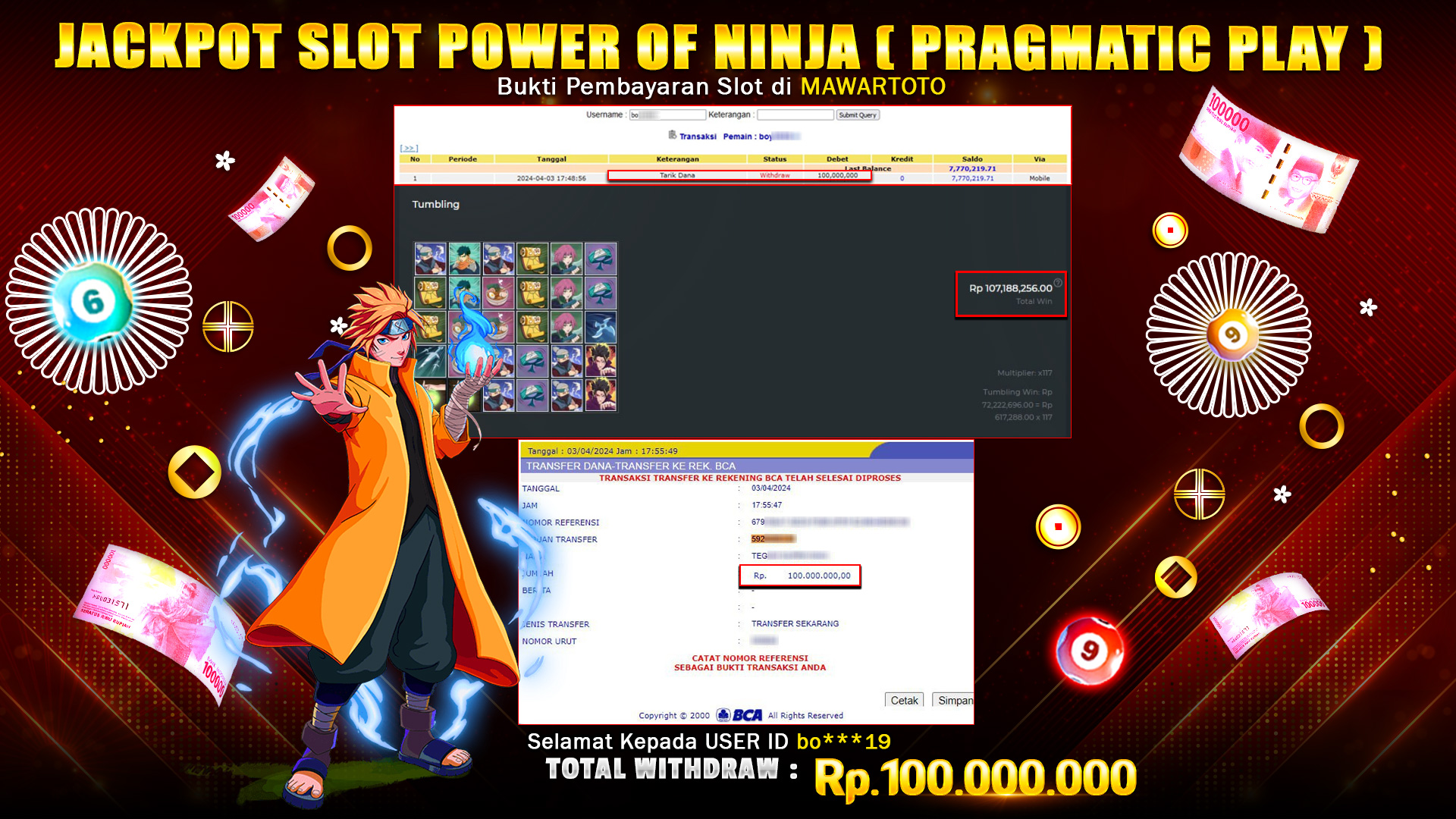 JACKPOT SLOT POWER OF NINJA