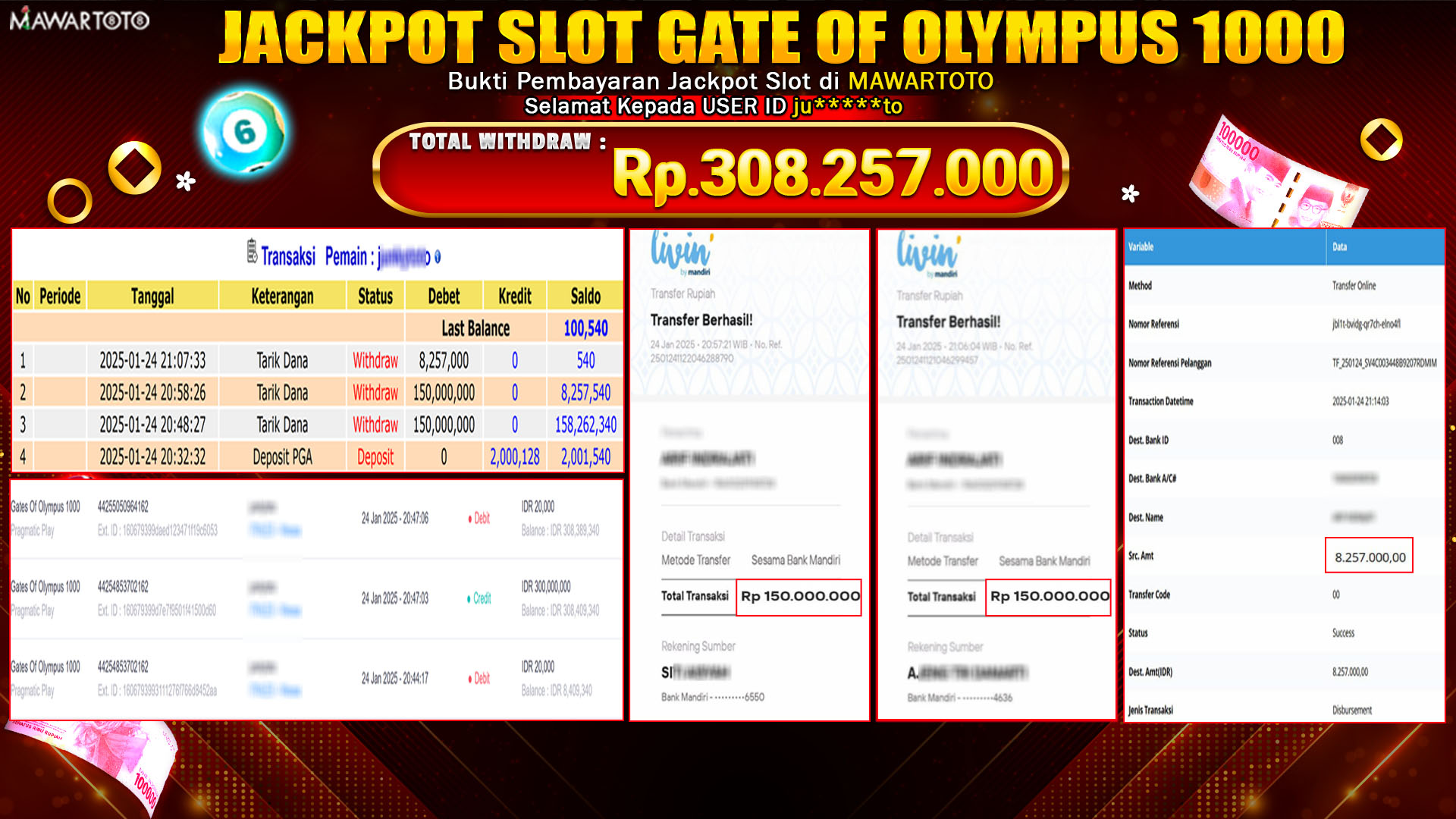 JACKPOT SLOT GATE OF OLYMPUS