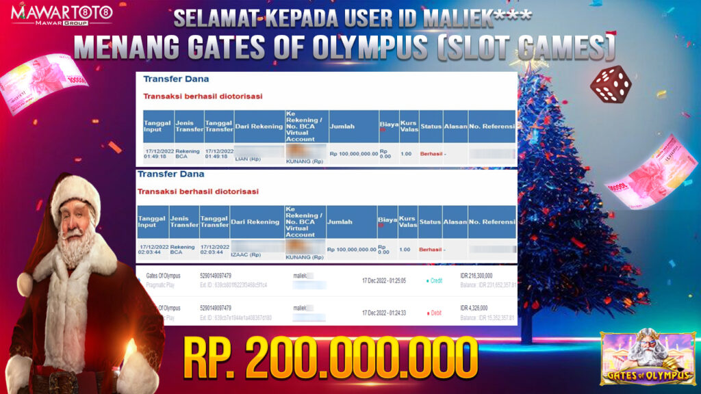 JP GATES OF OLYMPUS Rp 200.000.000