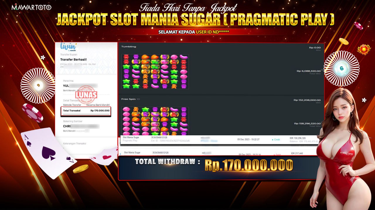 JACKPOT SLOT MANIA SUGAR