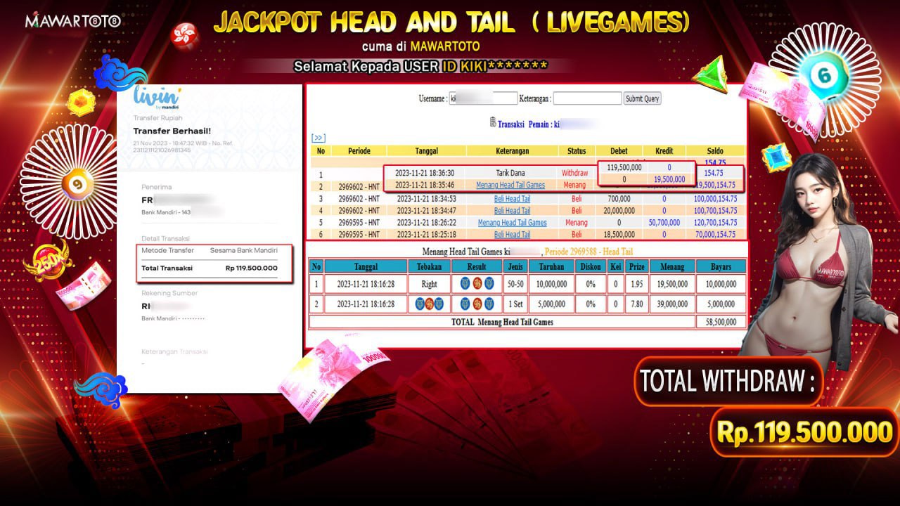 JACKPOT HEAD TAIL GAMES